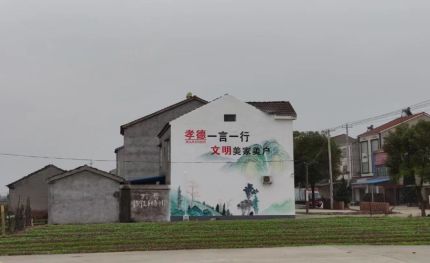光泽新农村墙绘